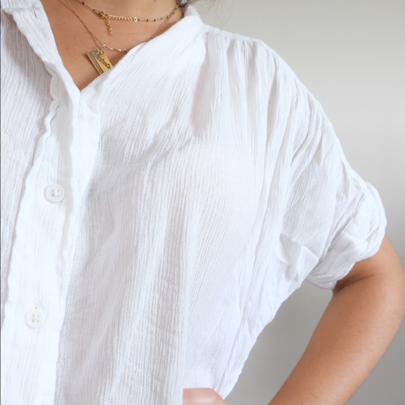 Oversized White button down - Picture 4 of 4
